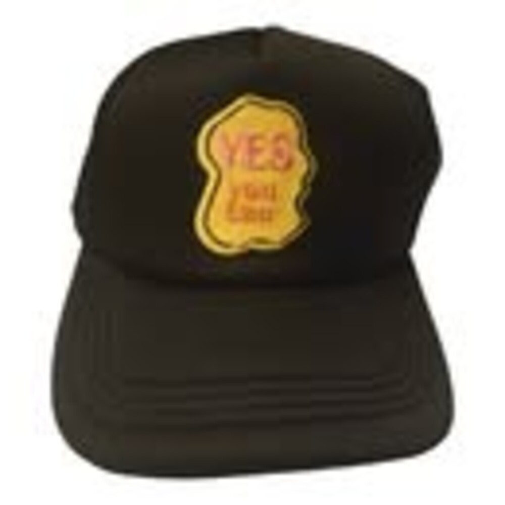 Black 'Yes You Can' Trucker Hat